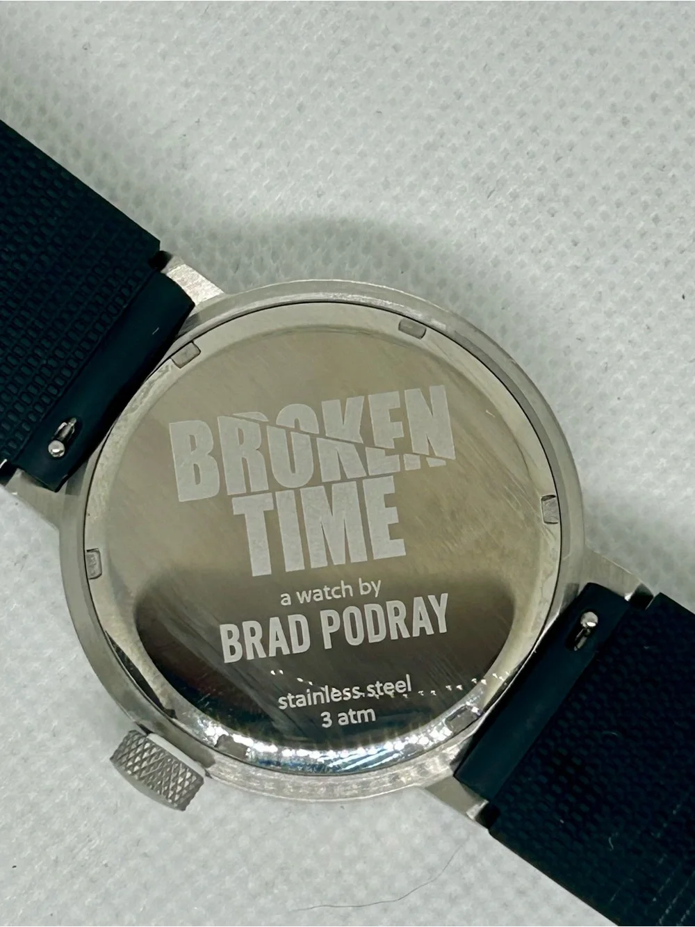 Mad Hudson Broken Time Brad Podray Watch Box Papers